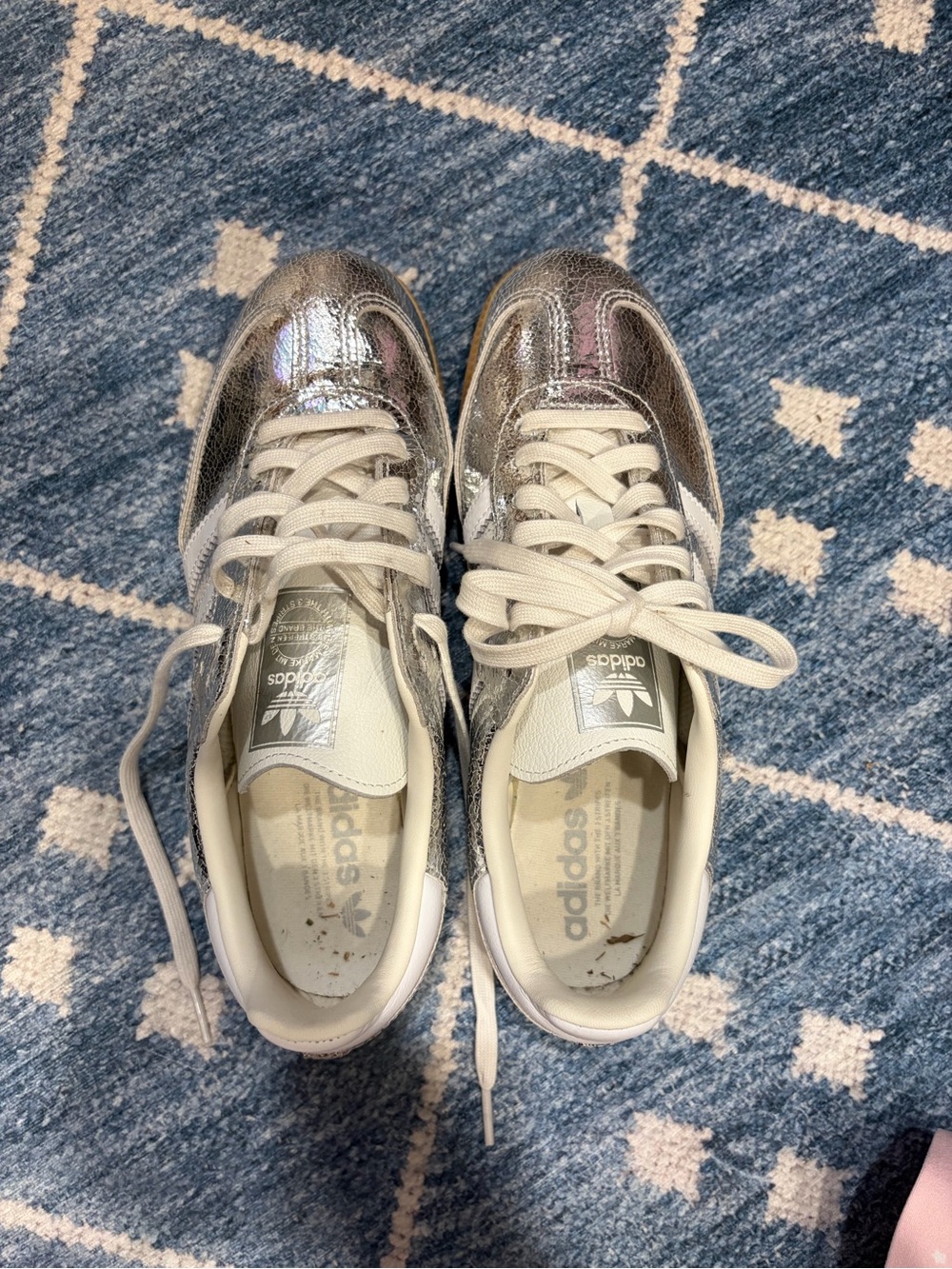 Adidas Samba Metallic Silver - Picture 2 of 9